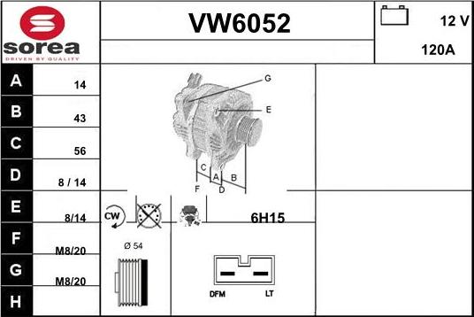 Sera VW6052 - Ģenerators ps1.lv