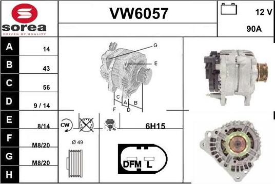 Sera VW6057 - Ģenerators ps1.lv