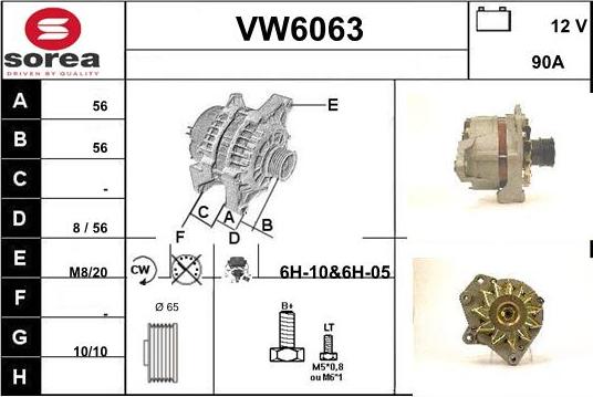 Sera VW6063 - Ģenerators ps1.lv