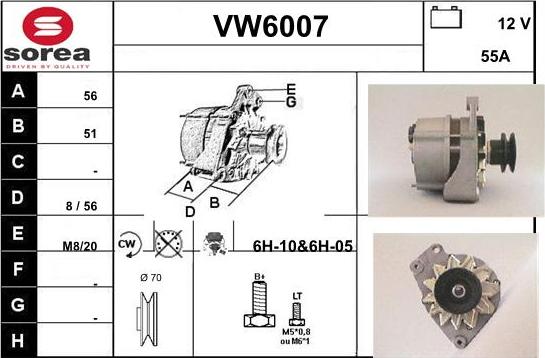 Sera VW6007 - Ģenerators ps1.lv