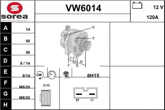 Sera VW6014 - Ģenerators ps1.lv