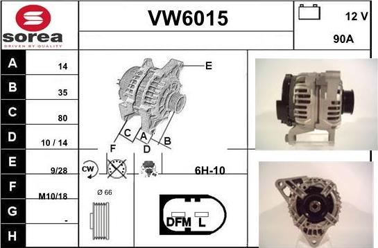 Sera VW6015 - Ģenerators ps1.lv