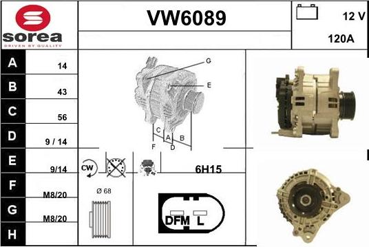 Sera VW6089 - Ģenerators ps1.lv