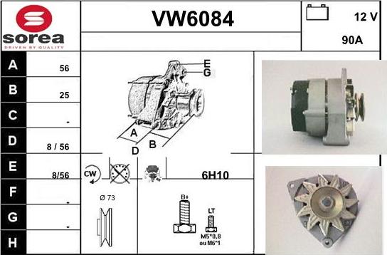 Sera VW6084 - Ģenerators ps1.lv