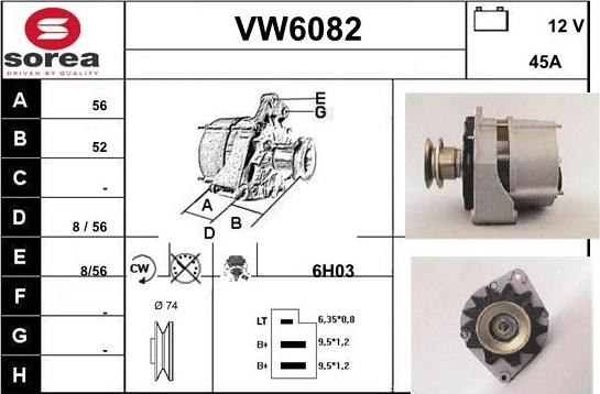 Sera VW6082 - Ģenerators ps1.lv