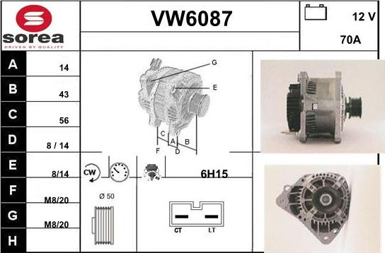 Sera VW6087 - Ģenerators ps1.lv