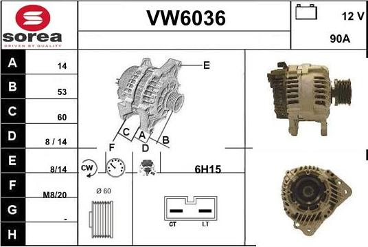 Sera VW6036 - Ģenerators ps1.lv