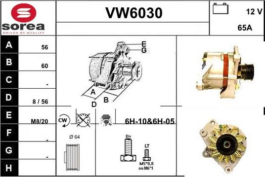 Sera VW6030 - Ģenerators ps1.lv