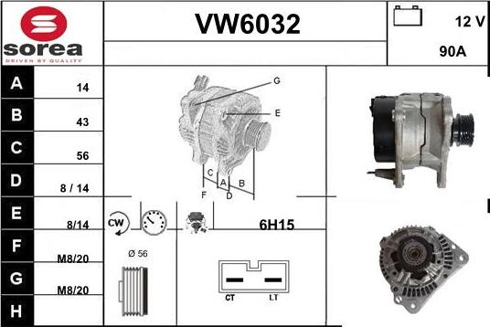 Sera VW6032 - Ģenerators ps1.lv