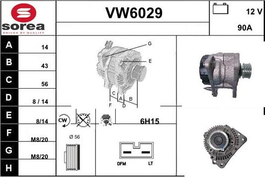 Sera VW6029 - Ģenerators ps1.lv