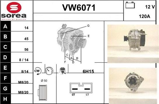 Sera VW6071 - Ģenerators ps1.lv