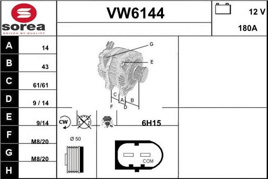 Sera VW6144 - Ģenerators ps1.lv