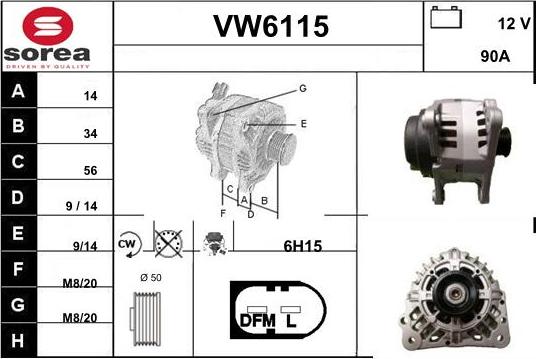 Sera VW6115 - Ģenerators ps1.lv