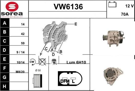 Sera VW6136 - Ģenerators ps1.lv