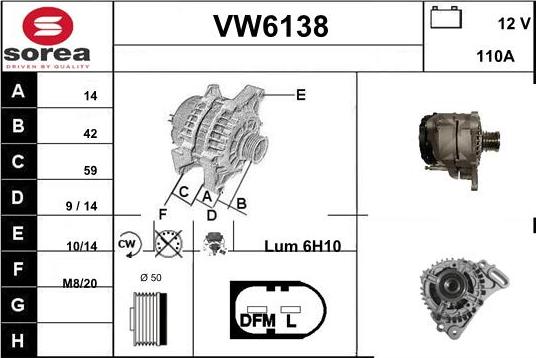 Sera VW6138 - Ģenerators ps1.lv