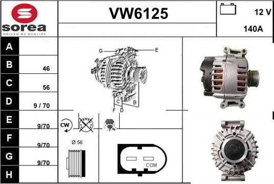 Sera VW6125 - Ģenerators ps1.lv