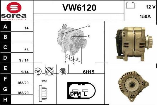 Sera VW6120 - Ģenerators ps1.lv