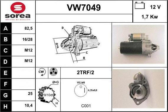 Sera VW7049 - Starteris ps1.lv