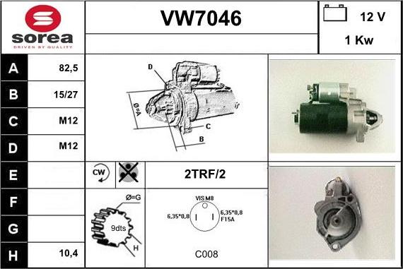 Sera VW7046 - Starteris ps1.lv