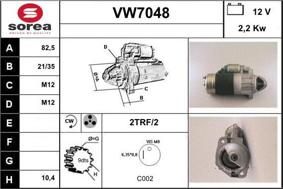 Sera VW7048 - Starteris ps1.lv