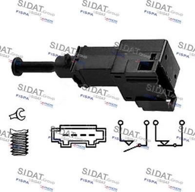 Sidat 5.140048A2 - Bremžu signāla slēdzis ps1.lv