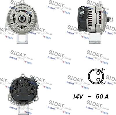 Sidat A12BH0766A2 - Ģenerators ps1.lv