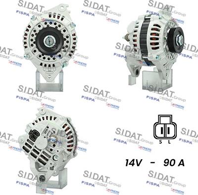 Sidat A12MH0660A2 - Ģenerators ps1.lv