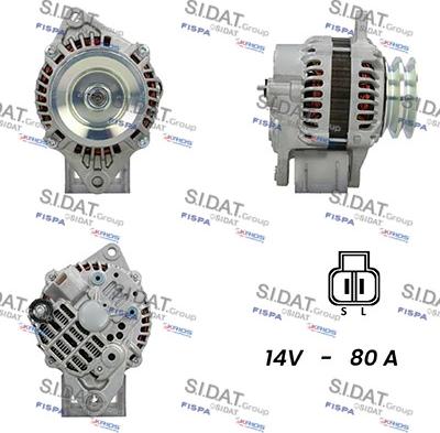 Sidat A12MH0164A2 - Ģenerators ps1.lv