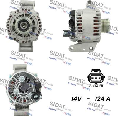 Sidat A12VS0338 - Ģenerators ps1.lv