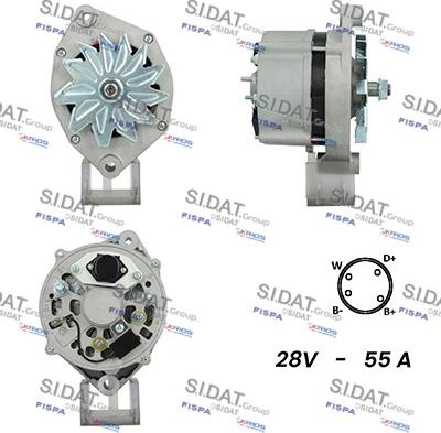 Sidat A24BH0152A2 - Ģenerators ps1.lv