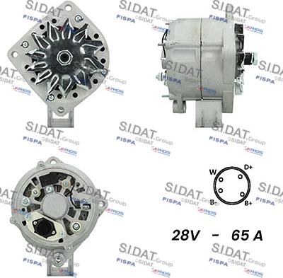 Sidat A24BH0104A2 - Ģenerators ps1.lv