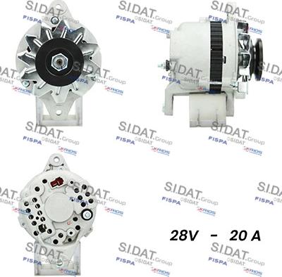 Sidat A24MH0020A2 - Ģenerators ps1.lv