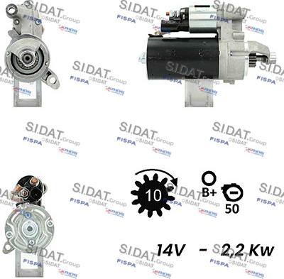 Sidat S12BH0425A2 - Starteris ps1.lv