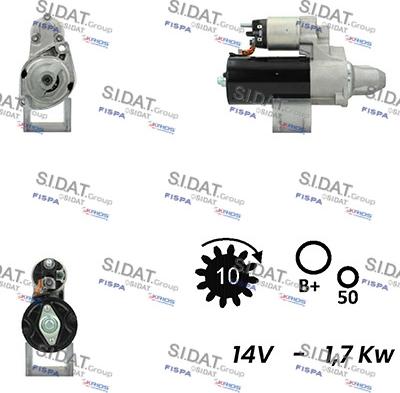 Sidat S12BH0470A2 - Starteris ps1.lv