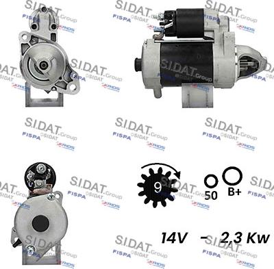 Sidat S12BH0598A2 - Starteris ps1.lv