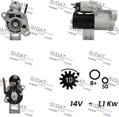 Sidat S12BH0649A2 - Starteris ps1.lv