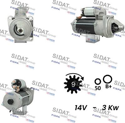 Sidat S12BH0662A2 - Starteris ps1.lv