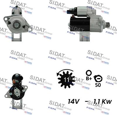 Sidat S12BH0601A2 - Starteris ps1.lv