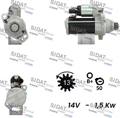 Sidat S12BH0602A2 - Starteris ps1.lv