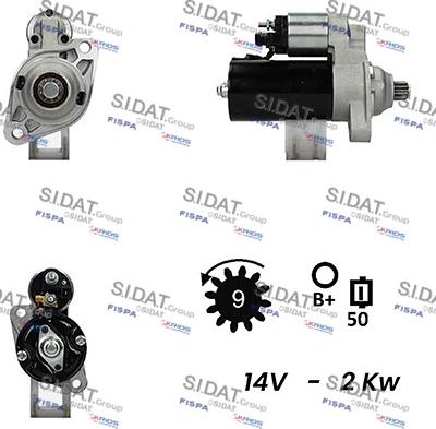 Sidat S12BH0626A2 - Starteris ps1.lv