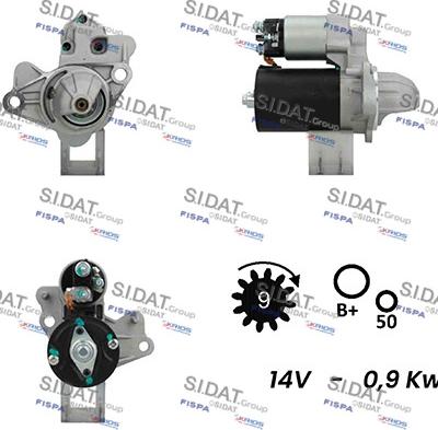 Sidat S12BH0173A2 - Starteris ps1.lv