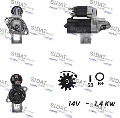 Sidat S12BH0339A2 - Starteris ps1.lv