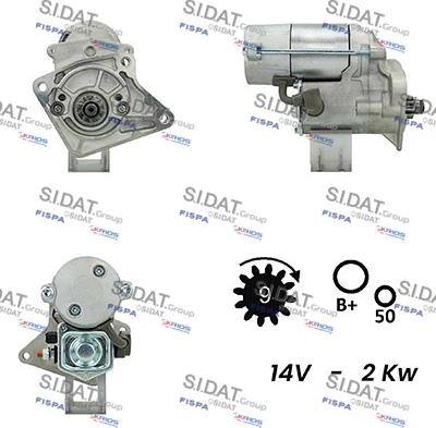 Sidat S12DE0406A2 - Starteris ps1.lv