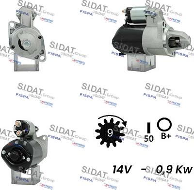 Sidat S12DE0582A2 - Starteris ps1.lv