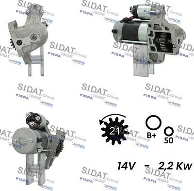 Sidat S12DE0345A2 - Starteris ps1.lv