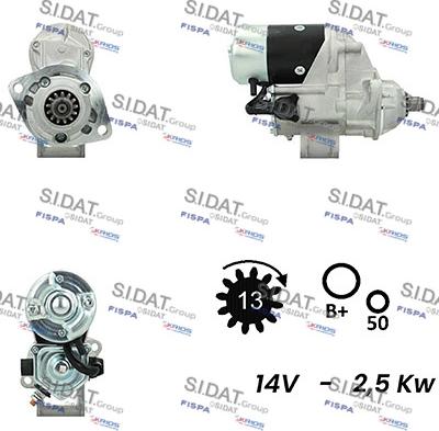 Sidat S12DE0356A2 - Starteris ps1.lv