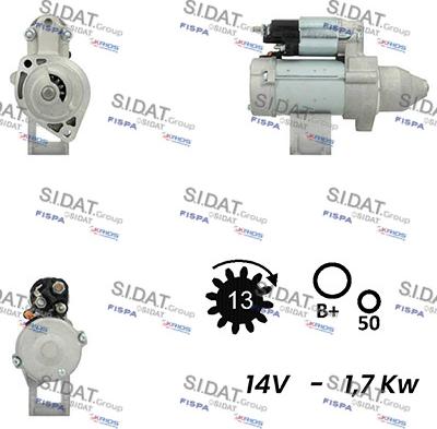 Sidat S12DE0360A2 - Starteris ps1.lv