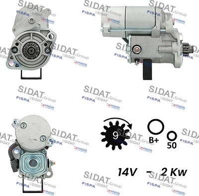 Sidat S12DE0296A2 - Starteris ps1.lv