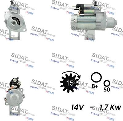 Sidat S12DE0207A2 - Starteris ps1.lv