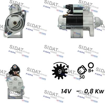 Sidat S12DE0226A2 - Starteris ps1.lv